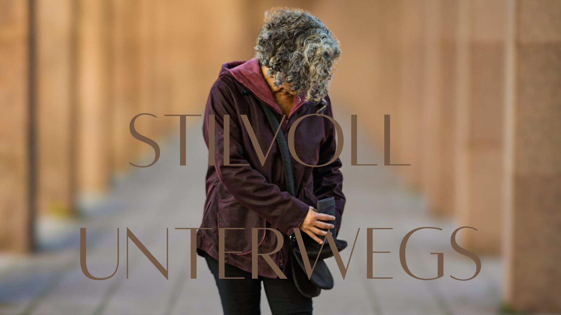 Wachsjacke mit Kapuze Damen