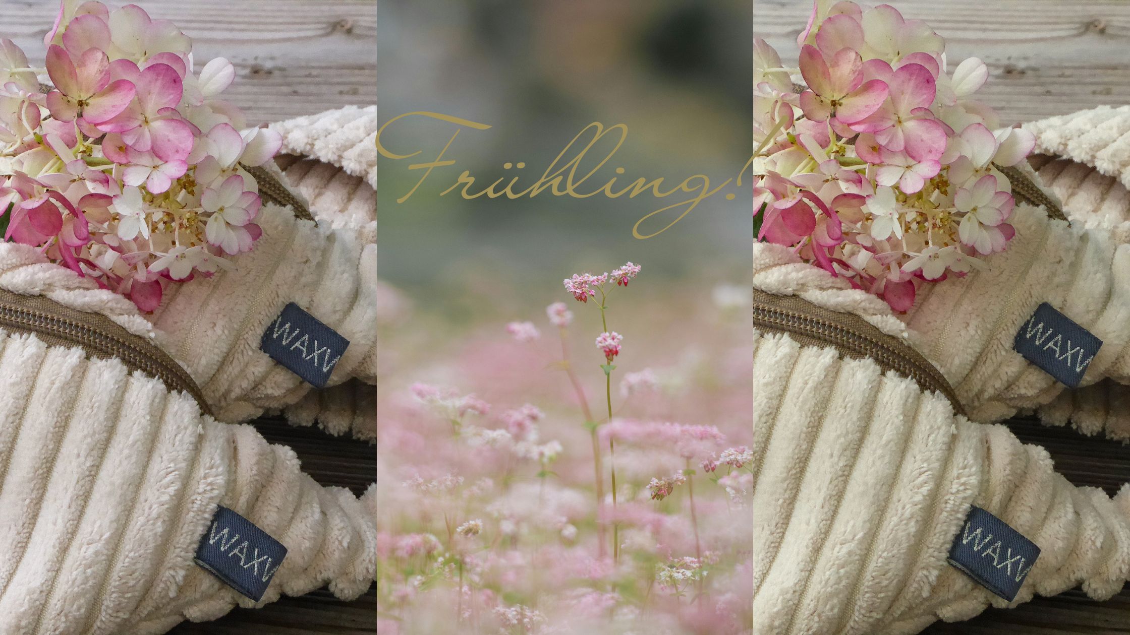 Gassitasche aus Cord